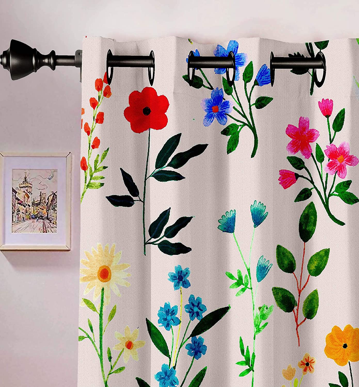 Floral Curtains