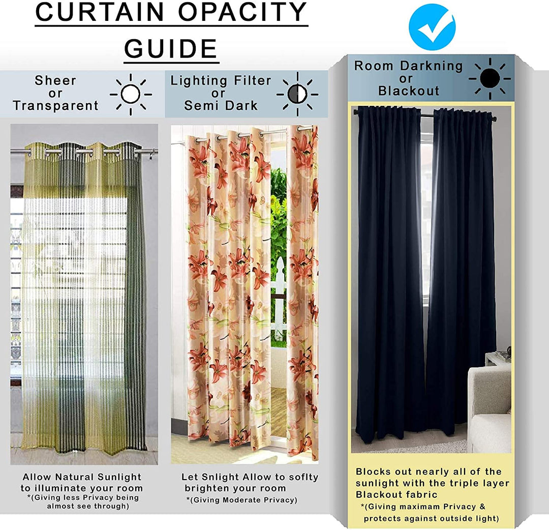 Fruity Orange, Blackout Curtains