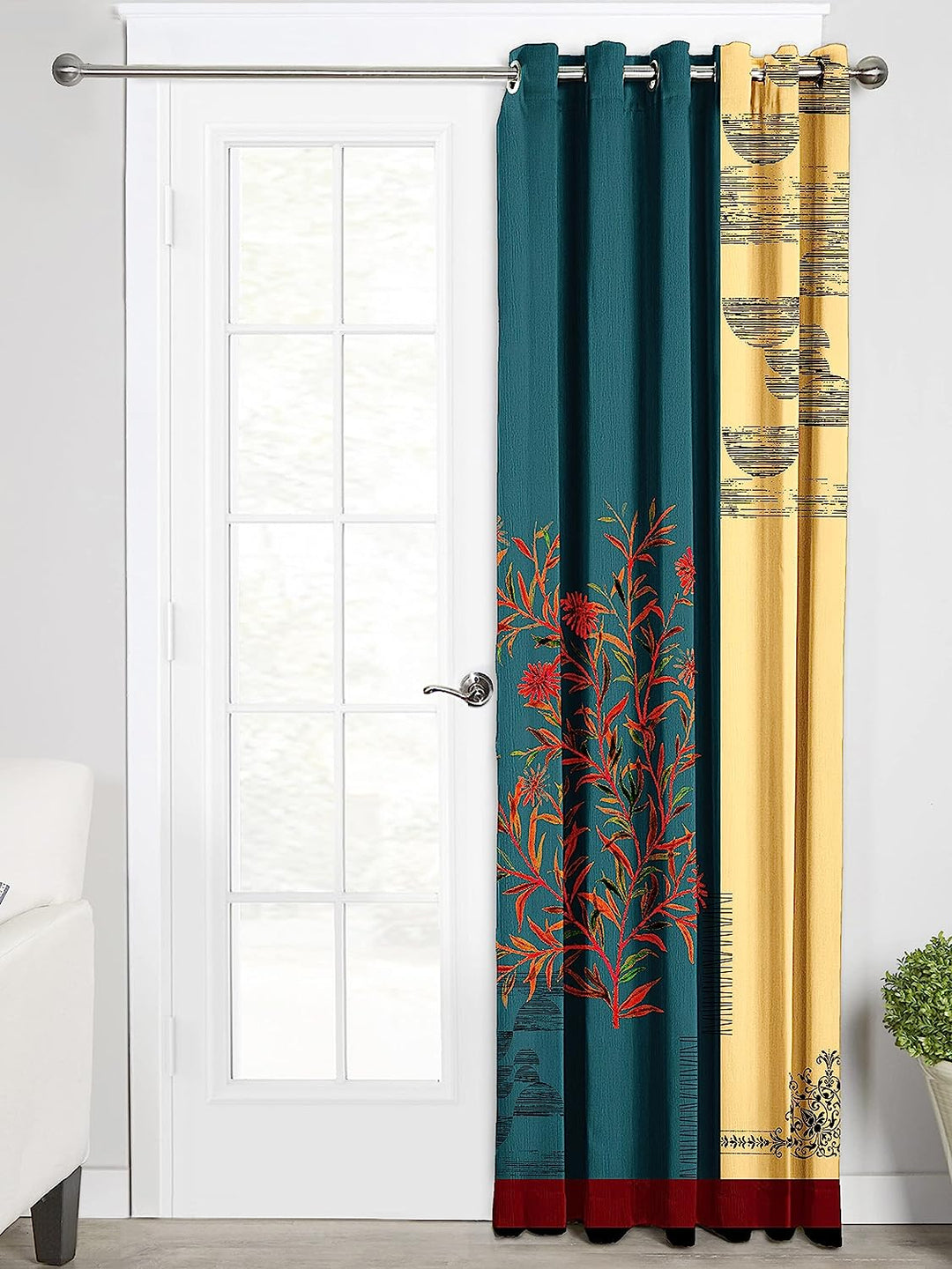 RAMA Blue, Light Filtering Curtains