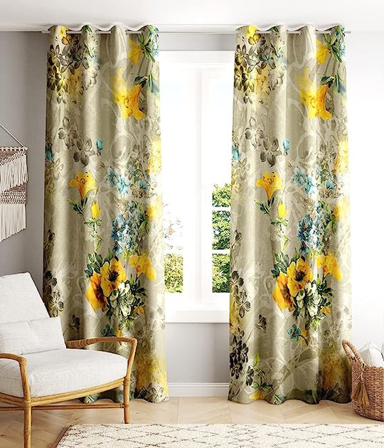 Lemon, Light Filtering Curtains