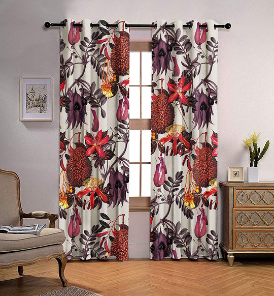 Ultimate Trends Premium Polyester Fancy Modern Curtain For Home Décor Multi Color, 1 Piece