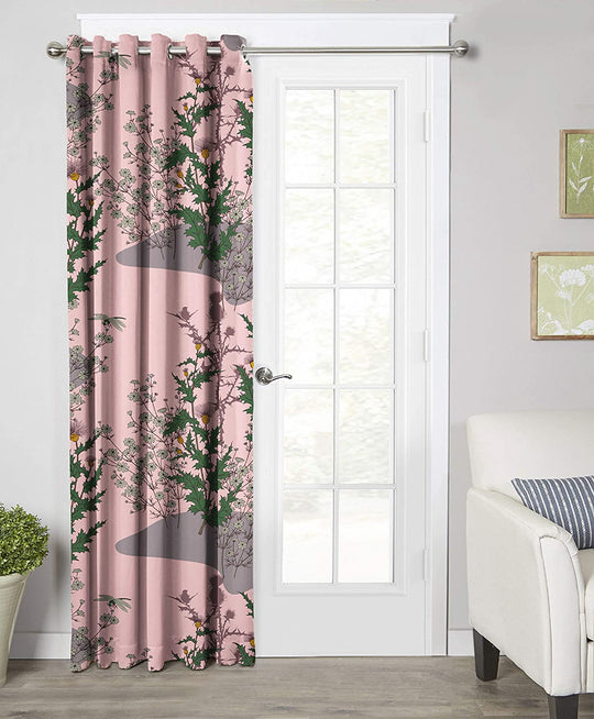 Ultimate Trends ™ Premium Polyester Curtains, Light Pink, Set of 2