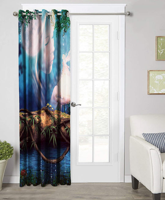 Ultimate Trends Premium Polyester 3D Curtain For Home Décor Multi Color, 1 Piece