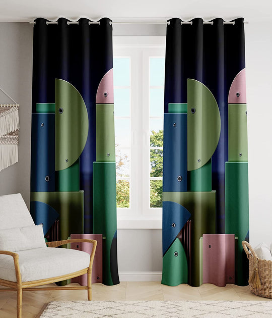 Dark Green, Blackout Curtains