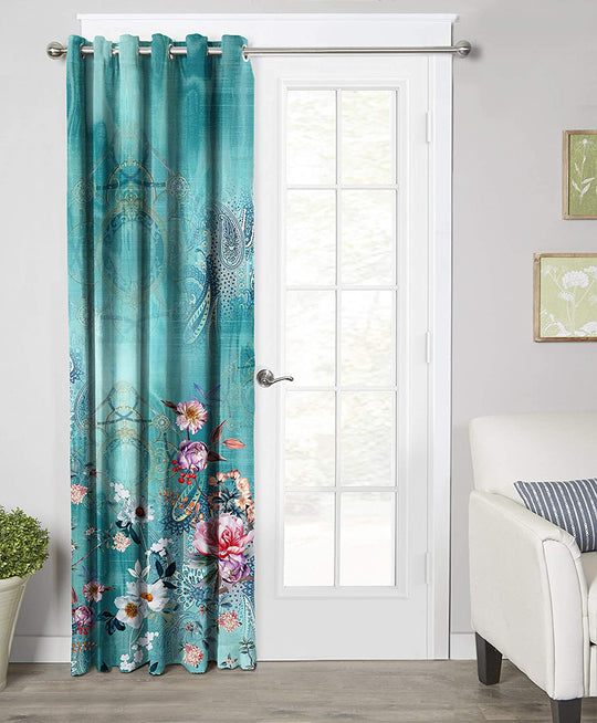 Marine Green, Light Filtering Curtains