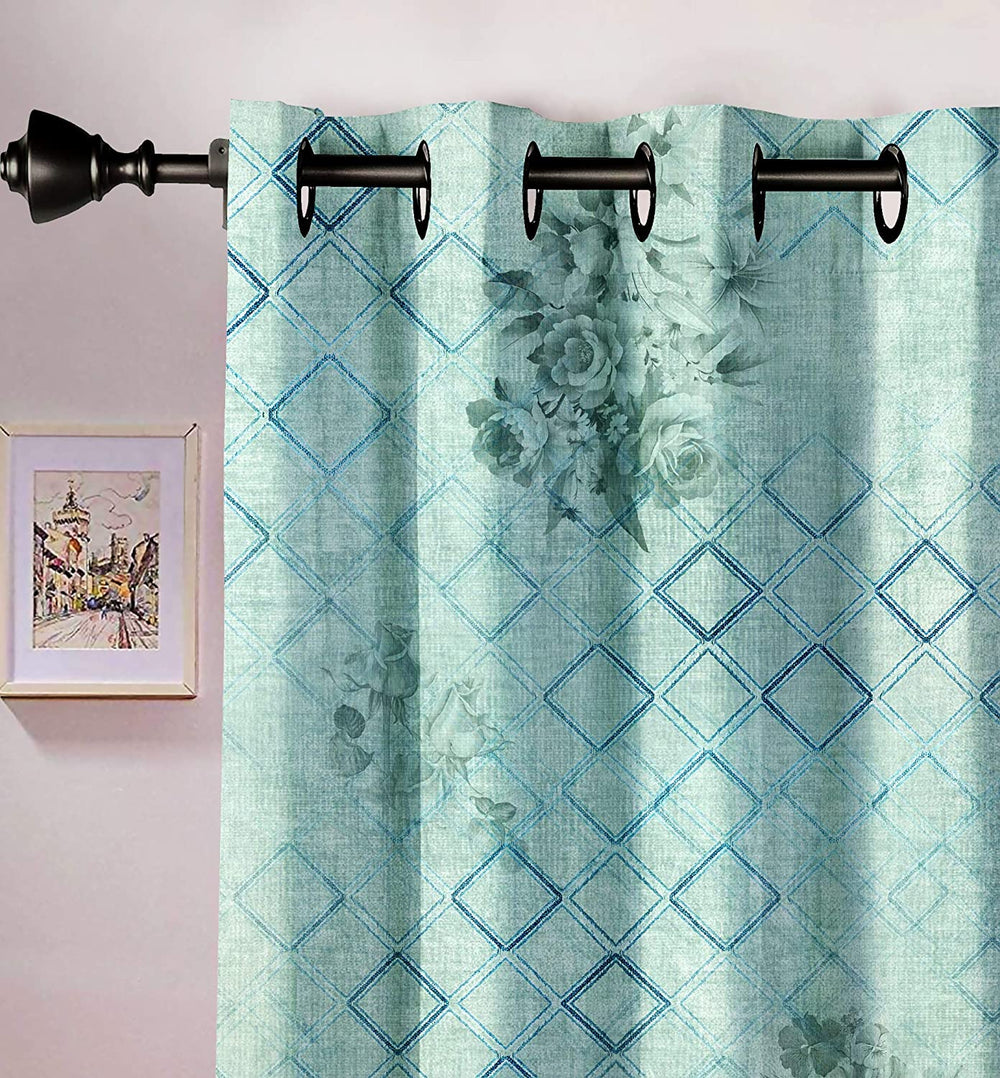 Mint Green, Light Filtering Curtains