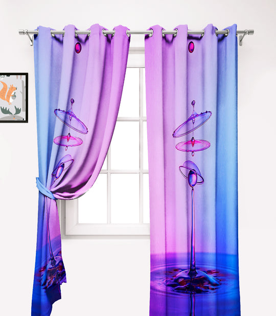 Ultimate Trends Premium Polyester Fancy Modern Curtain For Home Décor Multi Color, 1 Piece