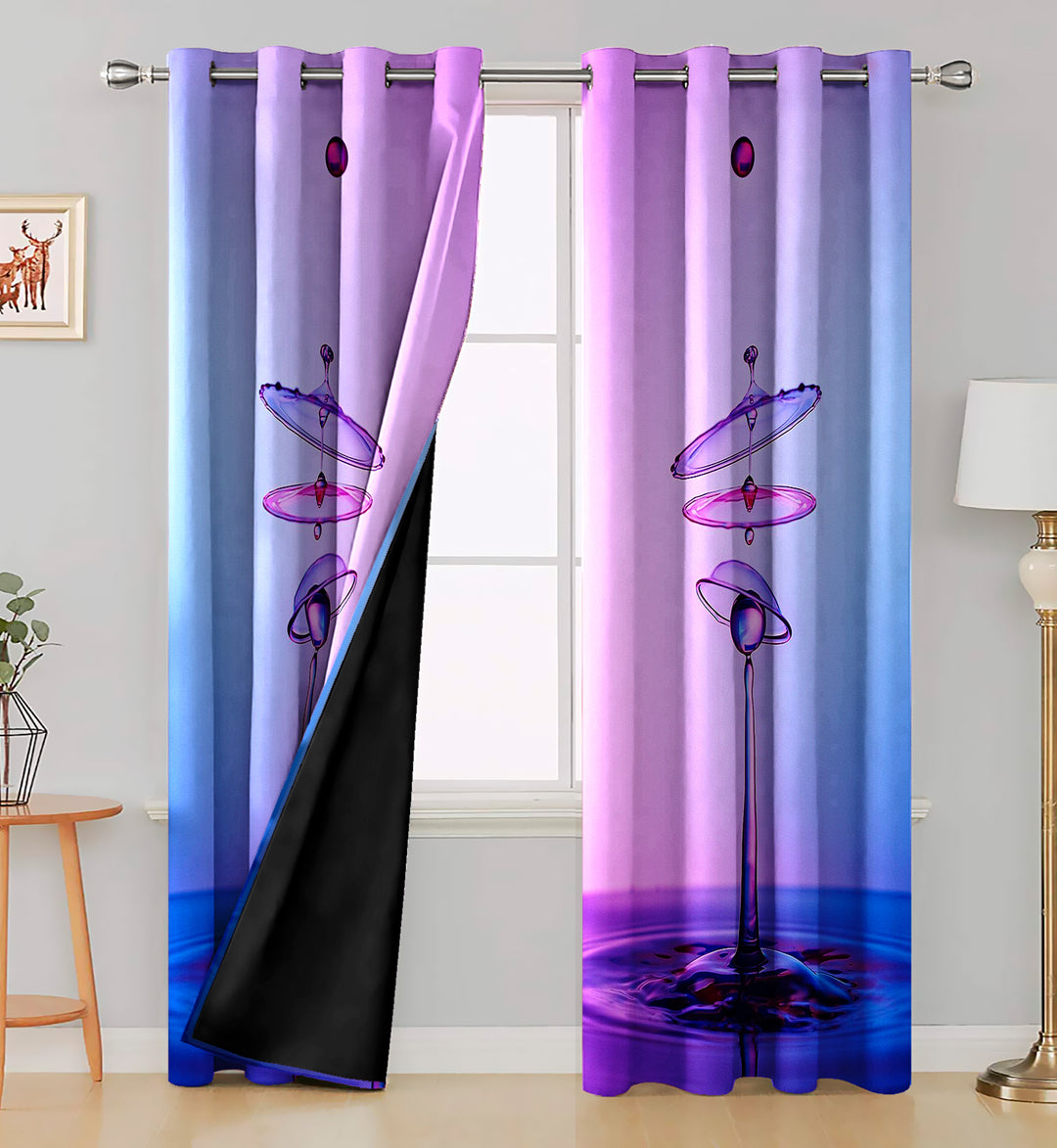 Ultimate Trends Premium Polyester Fancy Modern Curtain For Home Décor Multi Color, 1 Piece