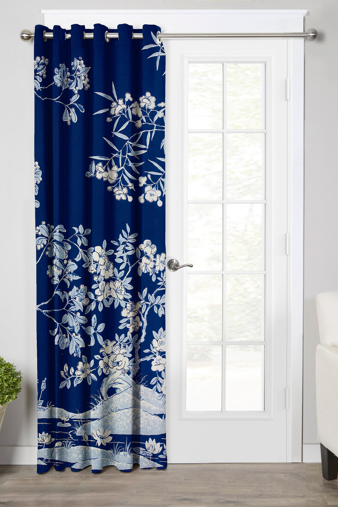 Aqua Blue, Light Filtering Curtains