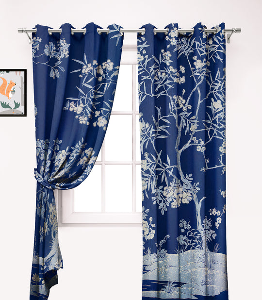 Aqua Blue, Light Filtering Curtains