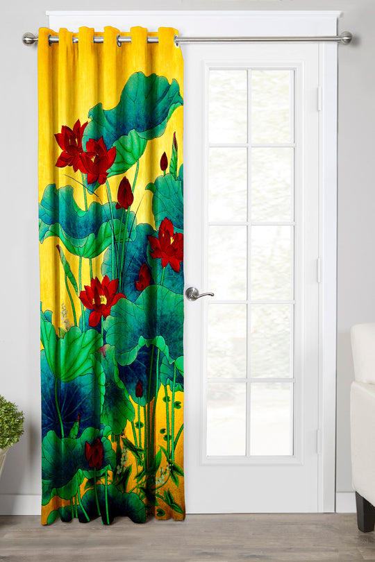 Ultimate Trends Premium Polyester Fancy Modern Curtain For Home Décor Multi Color, 1 Piece