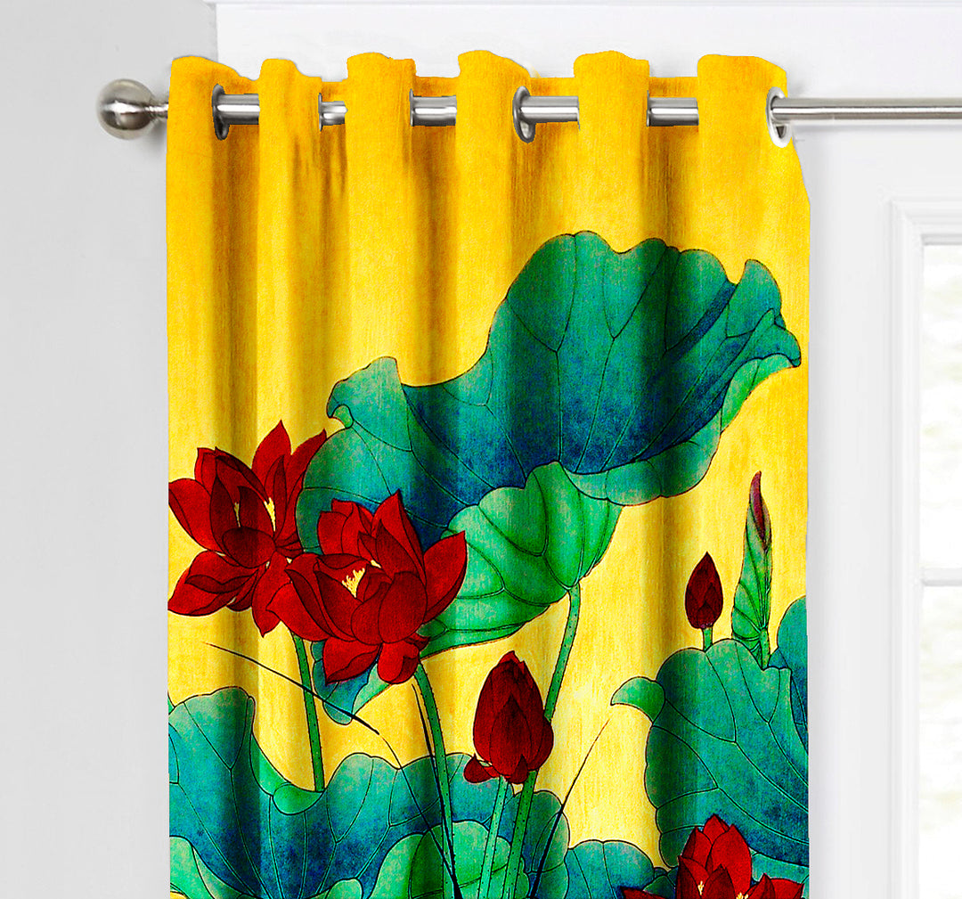 Ultimate Trends Premium Polyester Fancy Modern Curtain For Home Décor Multi Color, 1 Piece