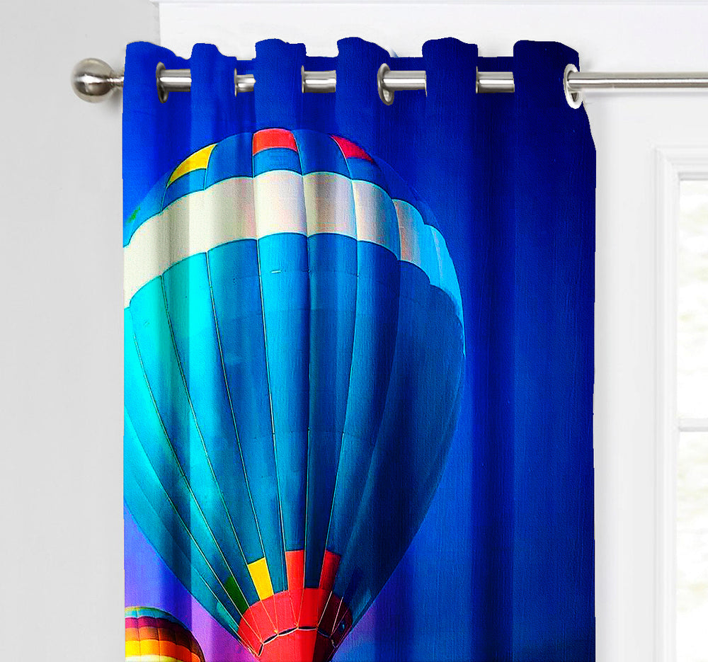 Ultimate Trends Premium Polyester Fancy 3D Scenery Curtain For Home Décor Multi Color, 1 Piece