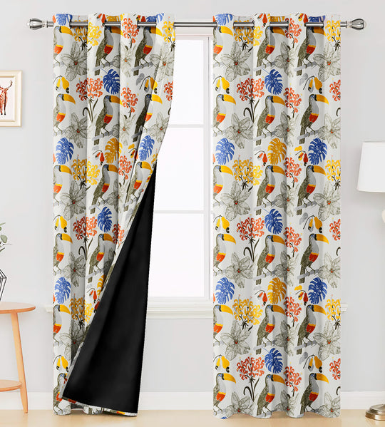 Ultimate Trends Premium Polyester Kids Room Curtain For Home Décor Multi Color, 1 Piece