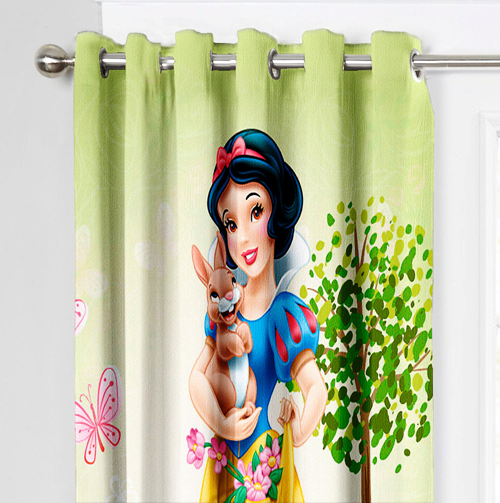 Ultimate Trends Premium Polyester 3D Kids Room Cartoon Curtain For Home Décor Multi Color, 1 Piece