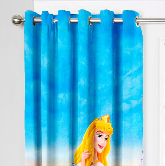 Ultimate Trends Premium Polyester 3D Kids Room Cartoon Curtain For Home Décor Multi Color, 1 Piece