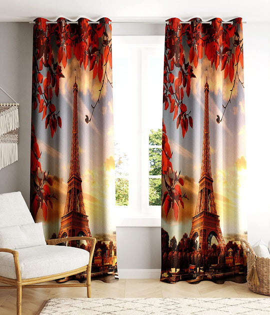 Mystic Paris, Light Filtering Curtains