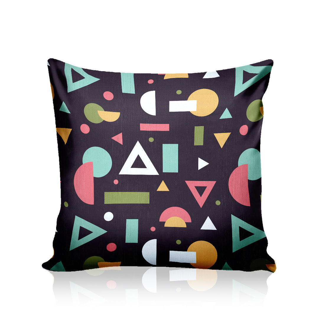 Ultimate Trends Geometric Digital Printed Cushion Cover