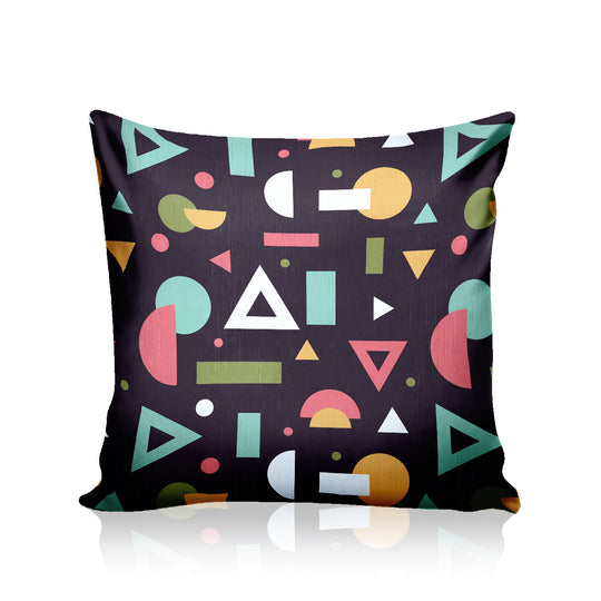 Ultimate Trends Geometric Digital Printed Cushion Cover