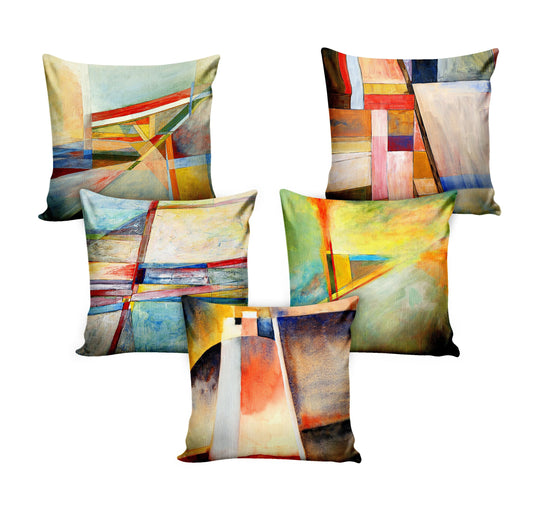 Ultimate Trends Abstract Digital Printed Cushion Cover