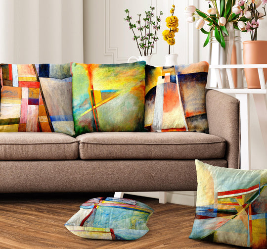 Ultimate Trends Abstract Digital Printed Cushion Cover