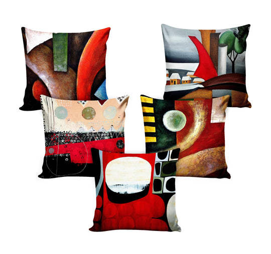 Ultimate Trends Abstract Digital Printed Cushion Cover