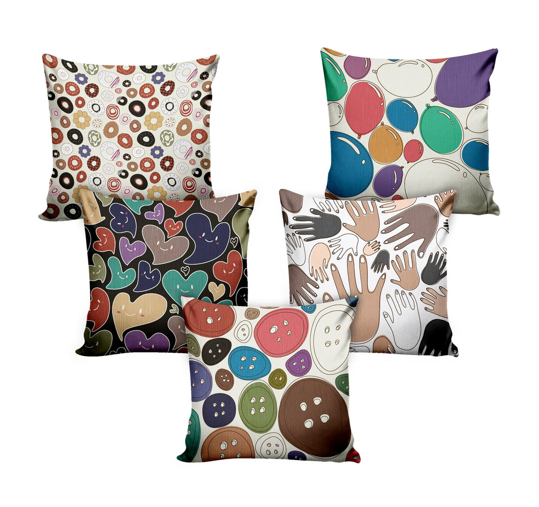 Ultimate Trends Abstract Digital Printed Cushion Cover