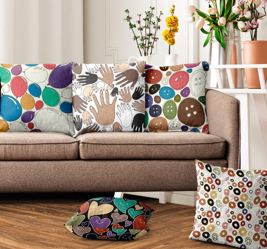 Ultimate Trends Abstract Digital Printed Cushion Cover