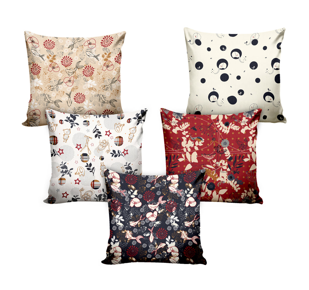 Ultimate Trends Geometric Digital Printed Cushion Cover