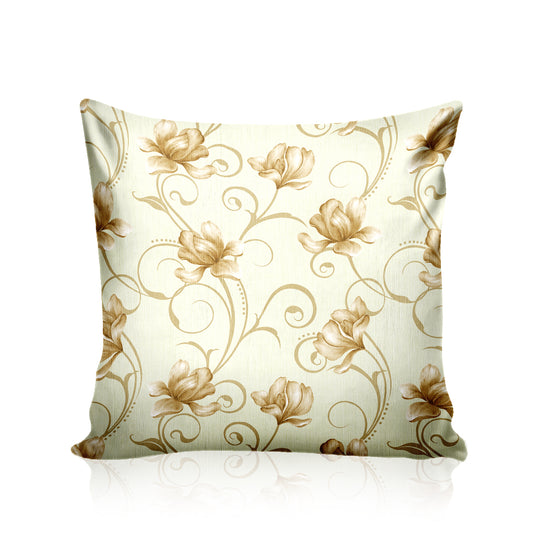 Ultimate Trends Floral Digital Printed Cushion Cover