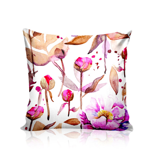 Ultimate Trends Floral Digital Printed Cushion Cover