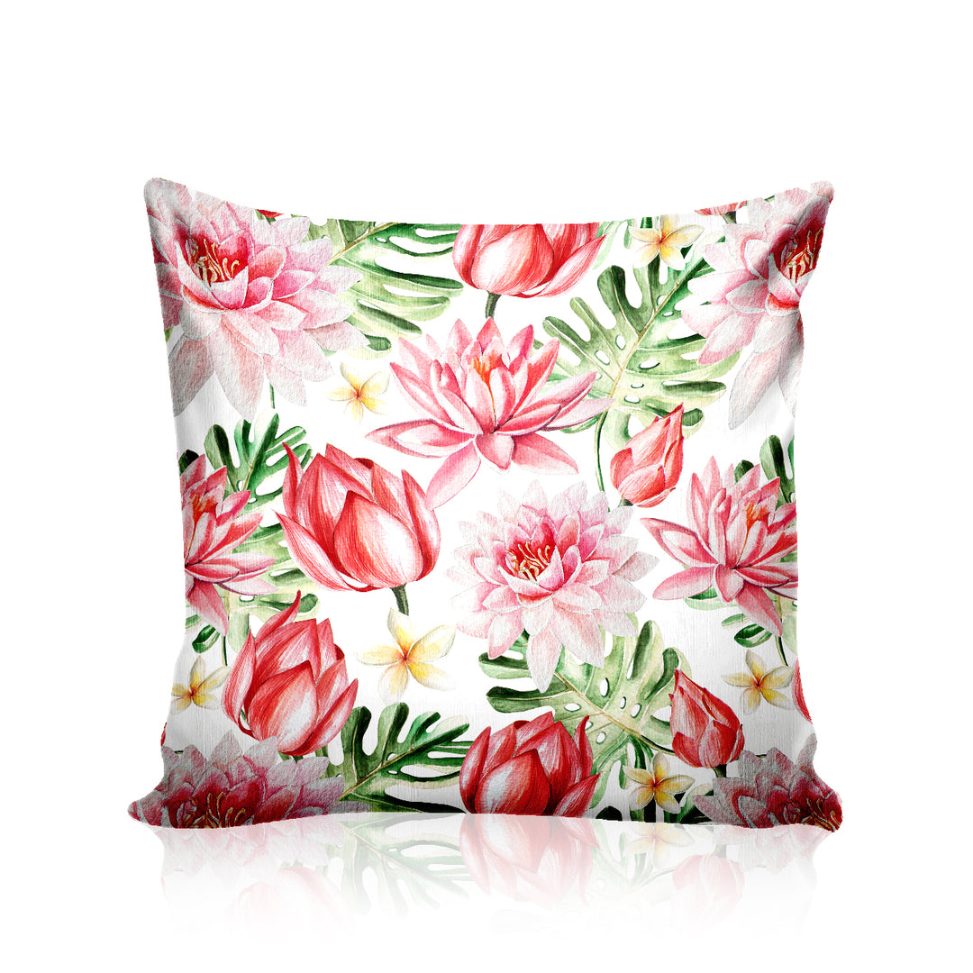 Ultimate Trends Floral Digital Printed Cushion Cover