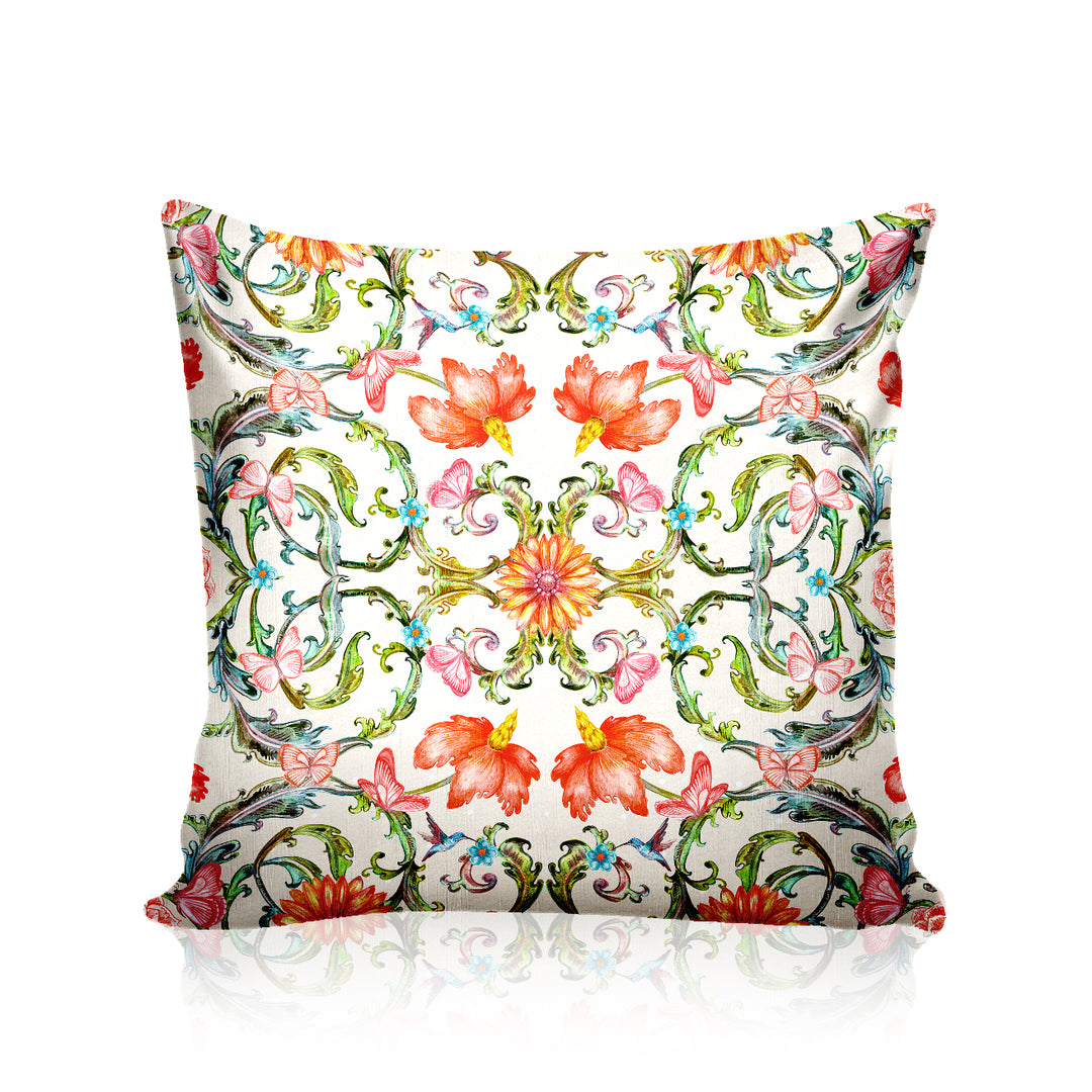 Ultimate Trends Floral Digital Printed Cushion Cover