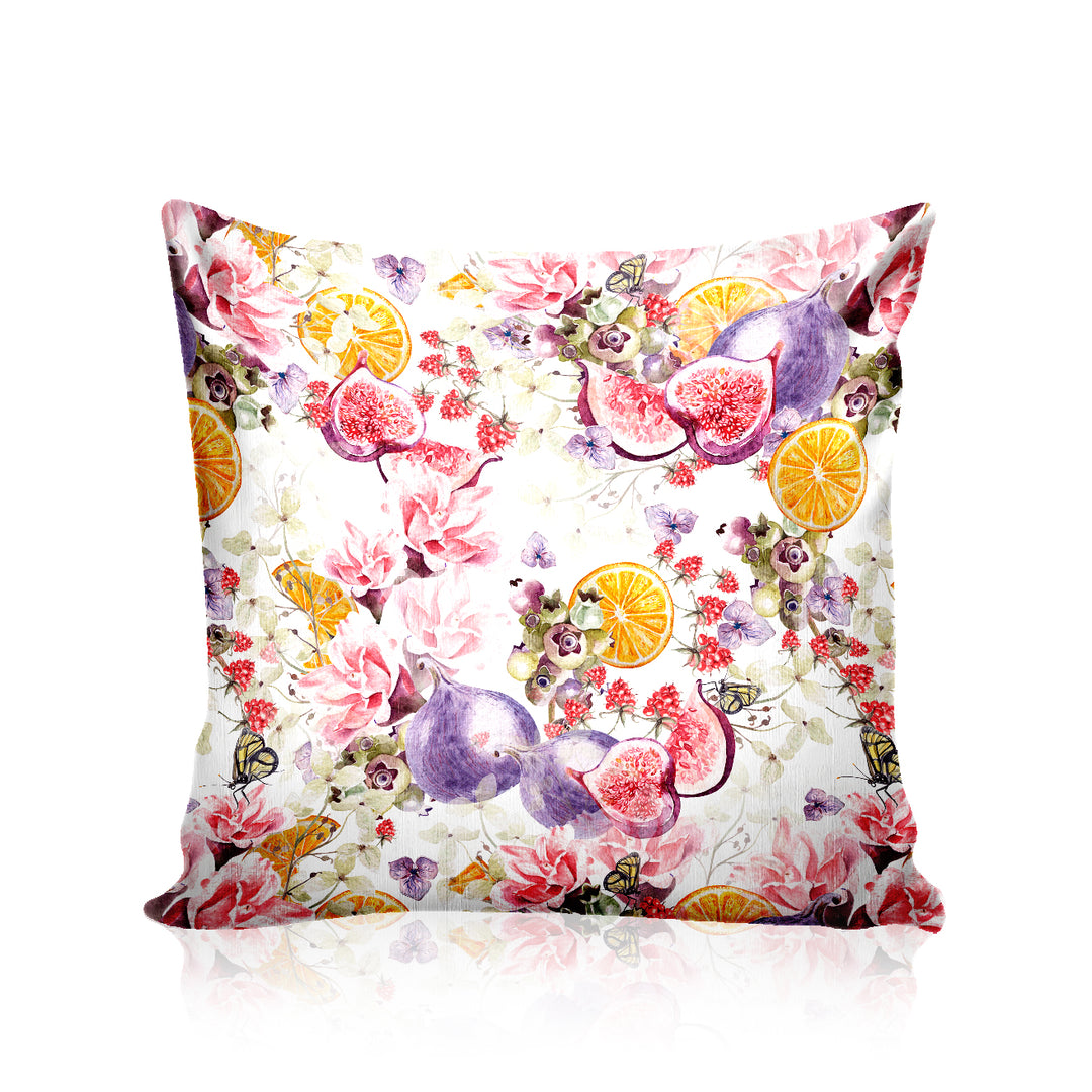 Ultimate Trends Floral Digital Printed Cushion Cover