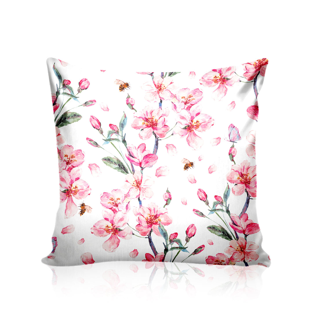 Ultimate Trends Floral Digital Printed Cushion Cover