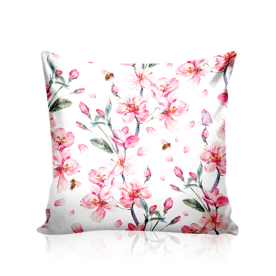 Ultimate Trends Floral Digital Printed Cushion Cover