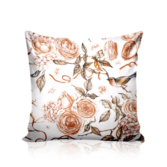 Ultimate Trends Floral Digital Printed Cushion Cover