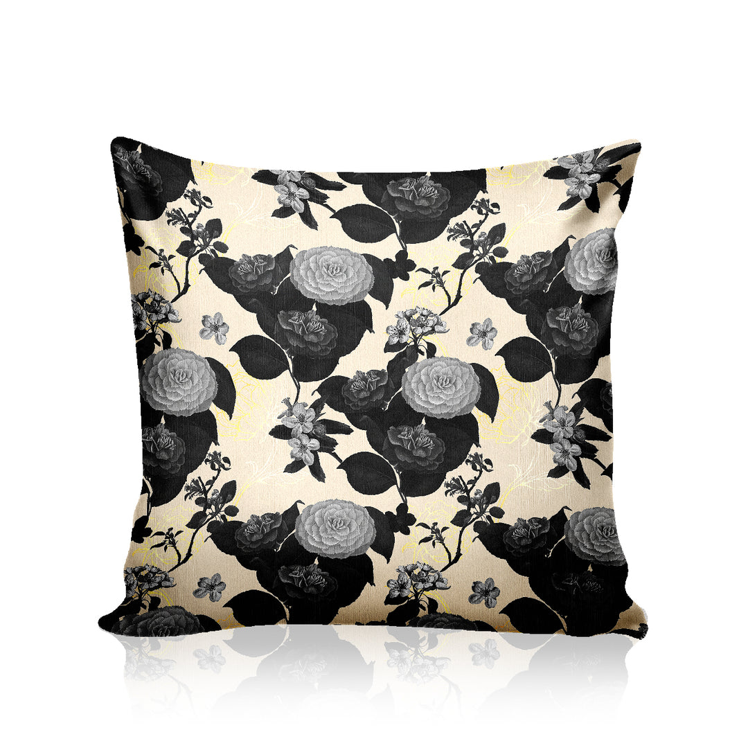 Ultimate Trends Floral Digital Printed Cushion Cover