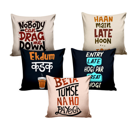 Ultimate Trends Modern Digital Printed Cushion Cover