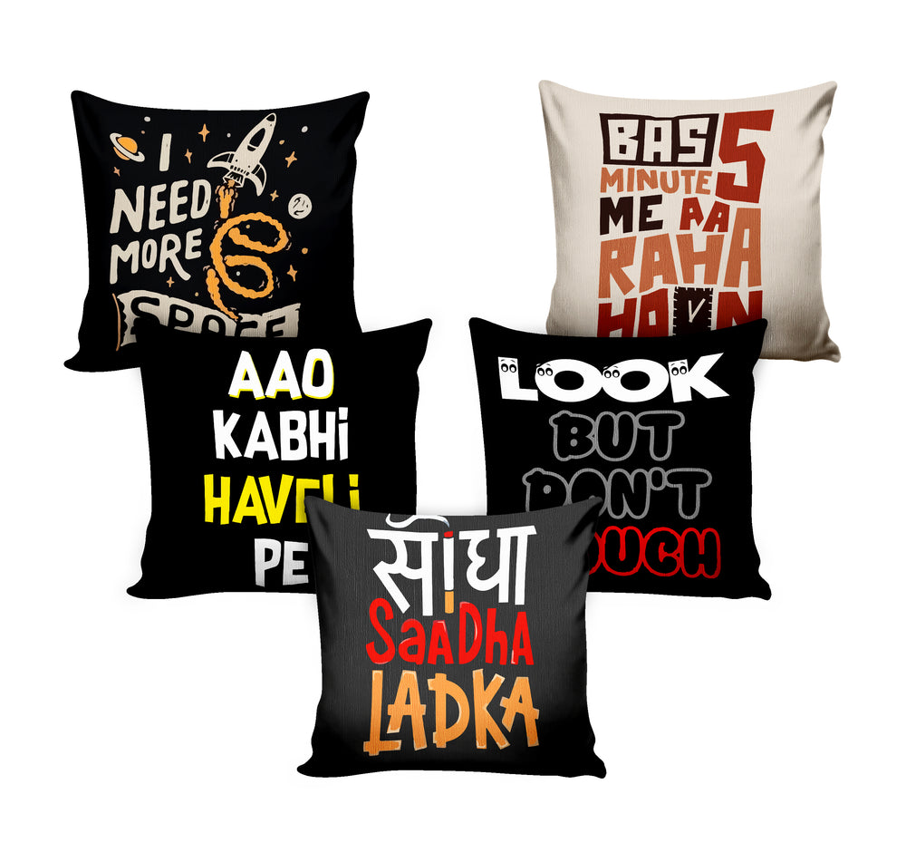 Ultimate Trends Modern Digital Printed Cushion Cover