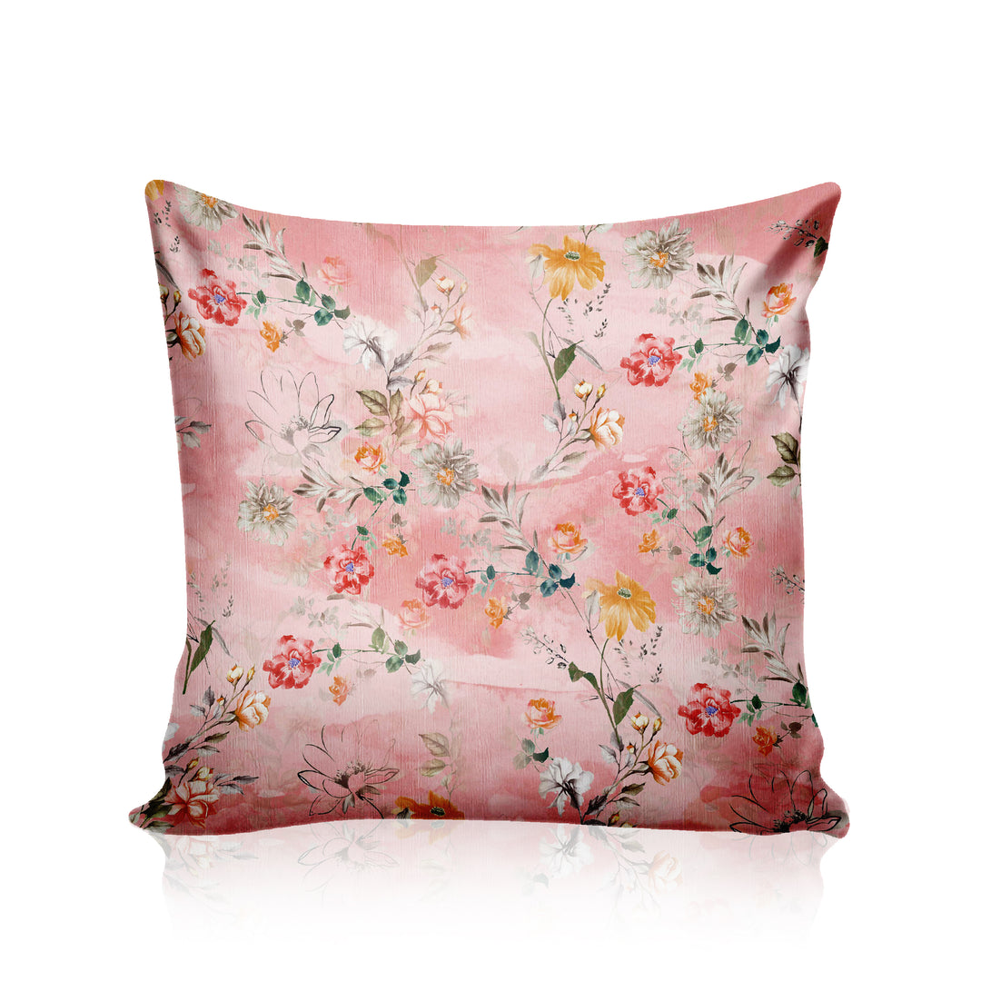 Ultimate Trends Floral Digital Printed Cushion Cover