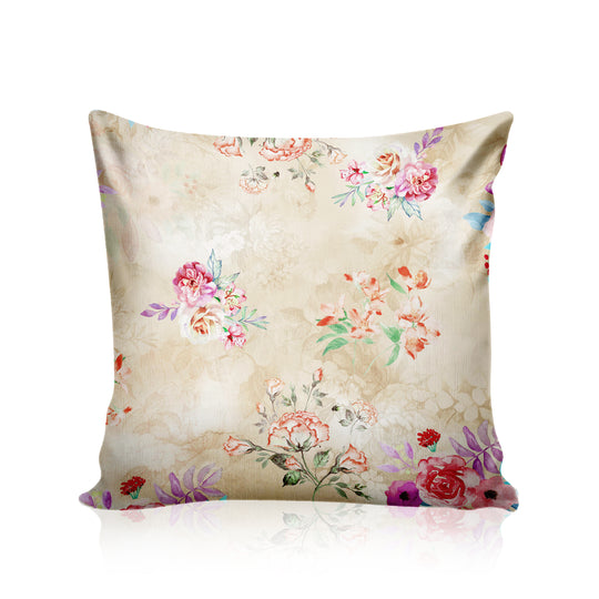 Ultimate Trends Floral Digital Printed Cushion Cover