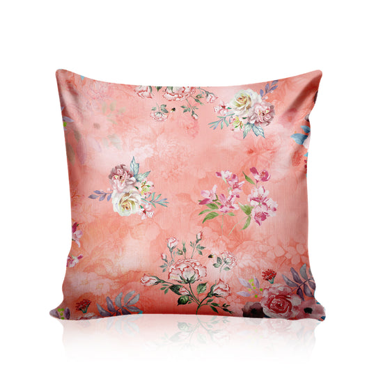 Ultimate Trends Floral Digital Printed Cushion Cover