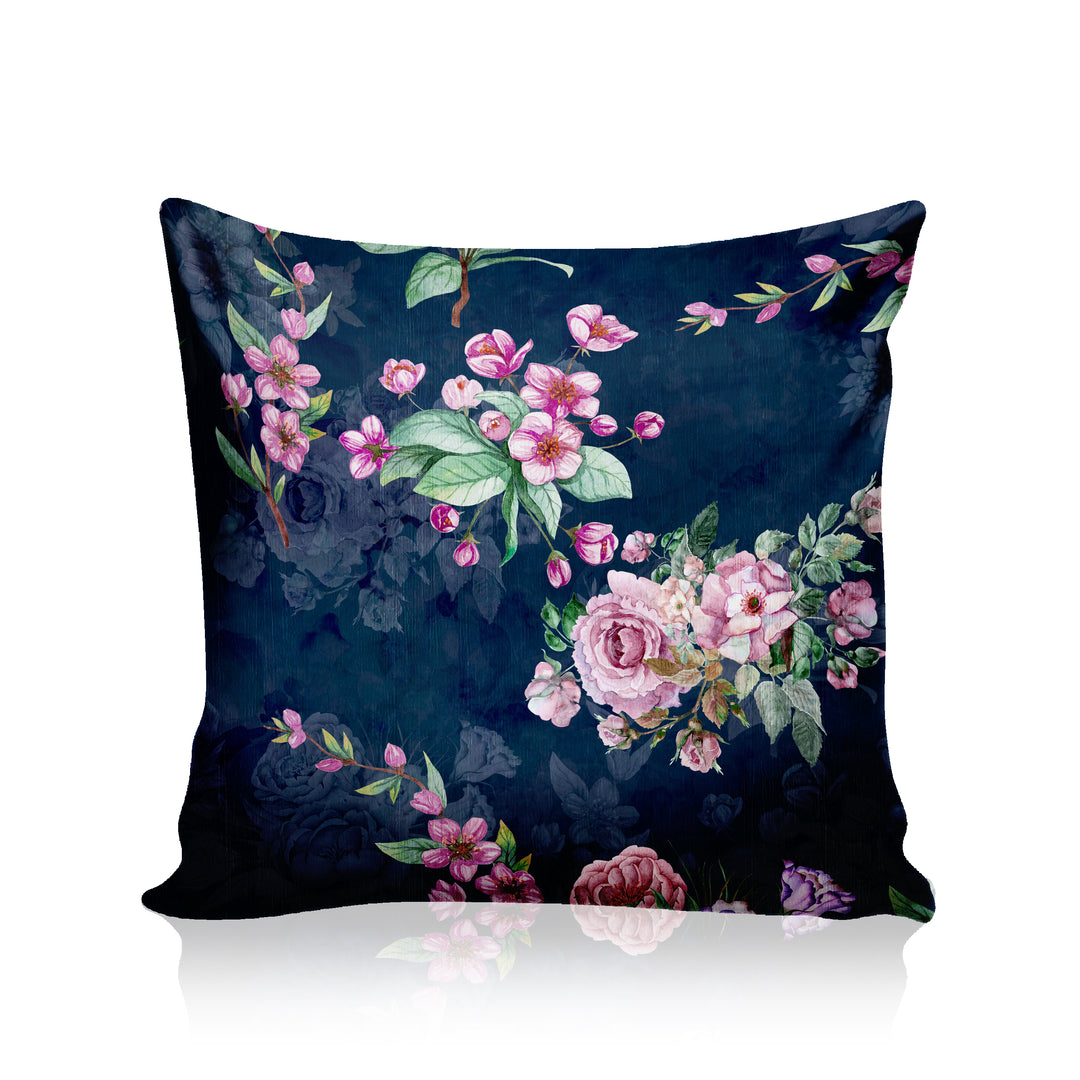 Ultimate Trends Floral Digital Printed Cushion Cover