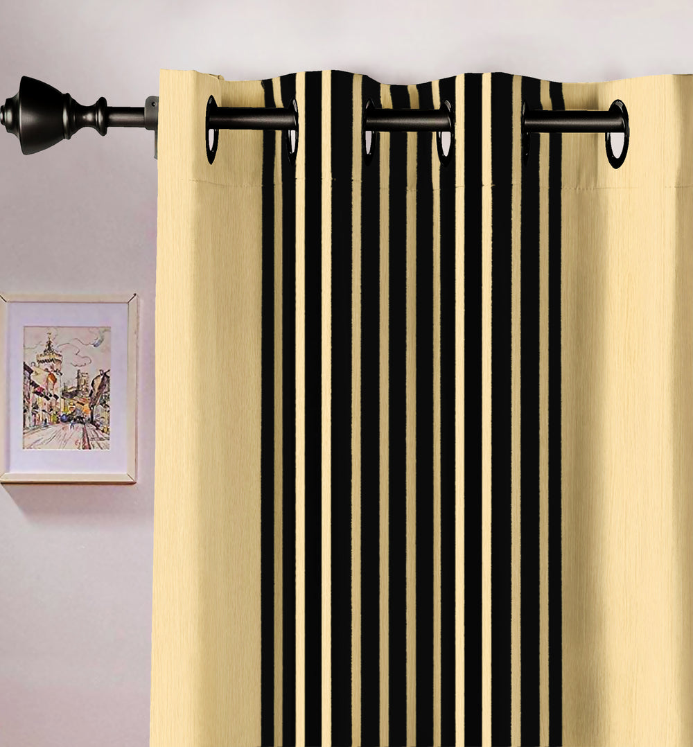 Ultimate Trends Premium Polyester Modern Curtain For Home Décor Multi Color , 1 Piece