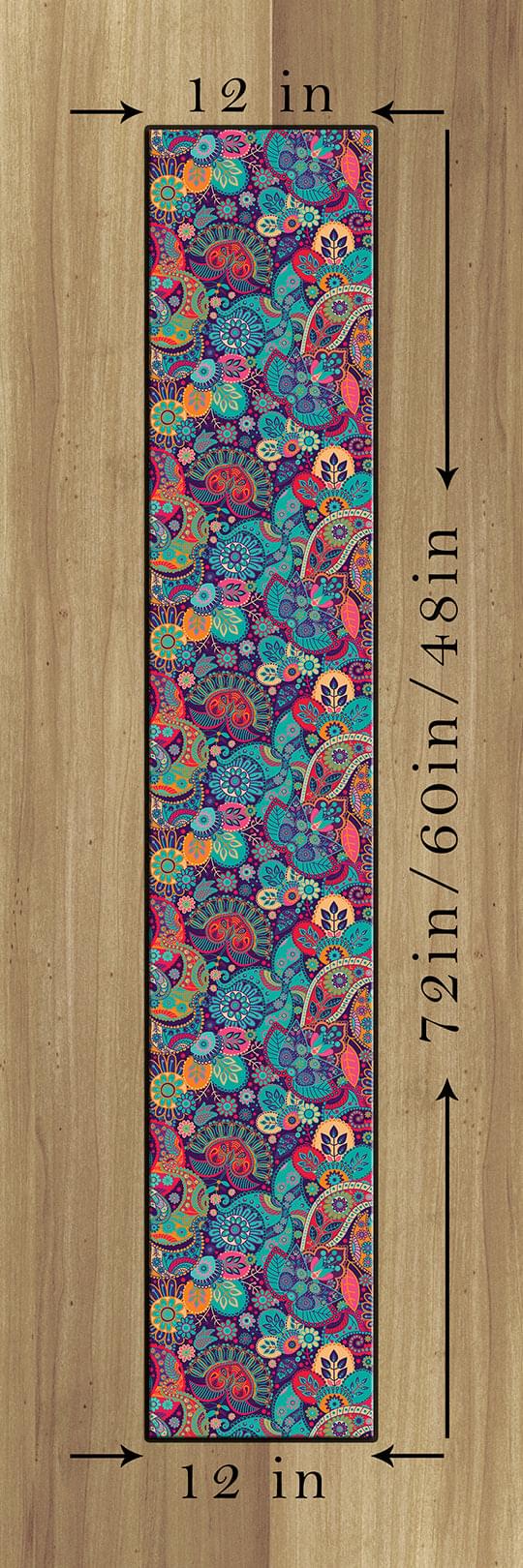 Dark Paisley, Table Runner