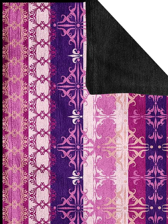 Purple and Cream, Table Runner