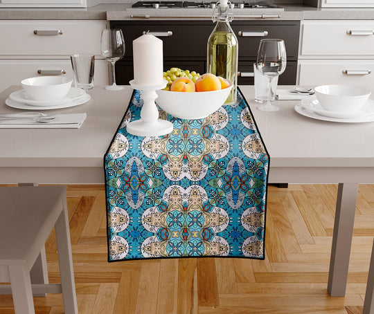 Turquoise, Table Runner