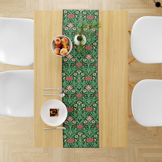 Dark Green, Table Runner