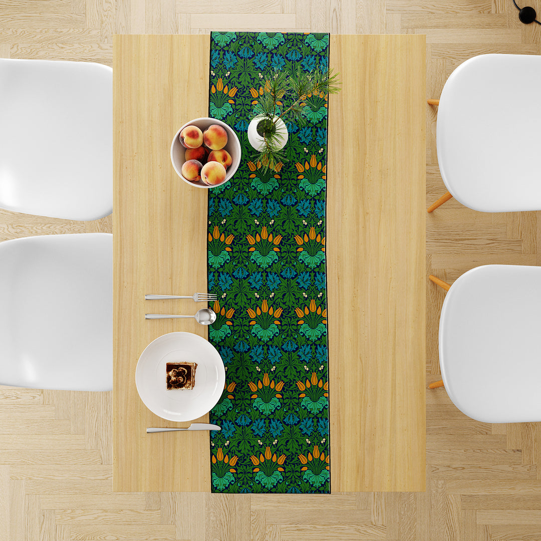 Dark Green, Table Runner